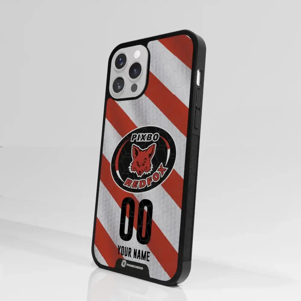 Pixbo Official 3D Phone Case Design Red Stripes - Image 77