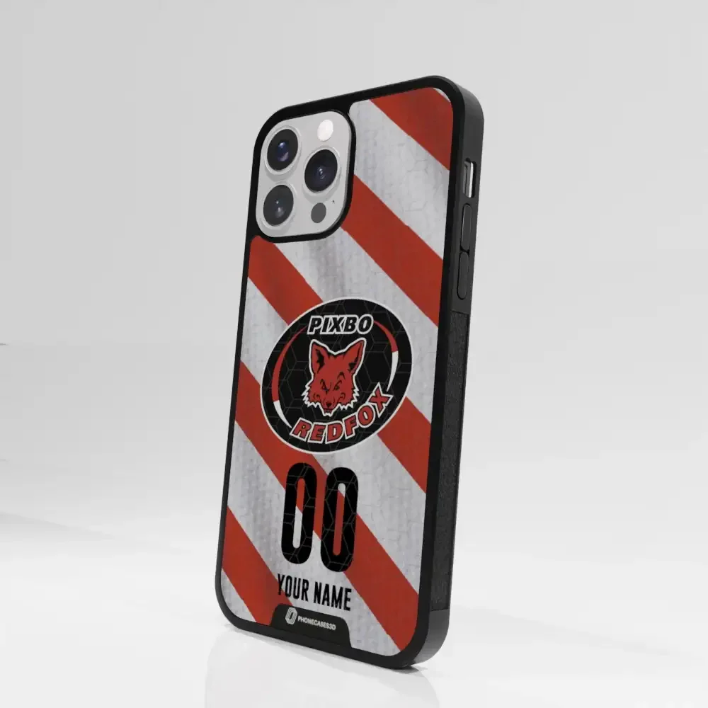 Pixbo Official 3D Phone Case Design Red Stripes - Image 81