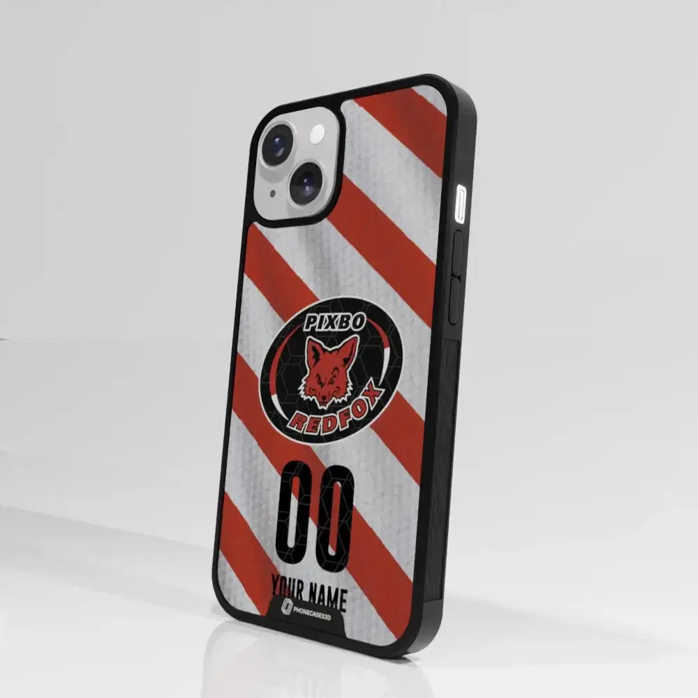 Pixbo Official 3D Phone Case Design Red Stripes - Image 82