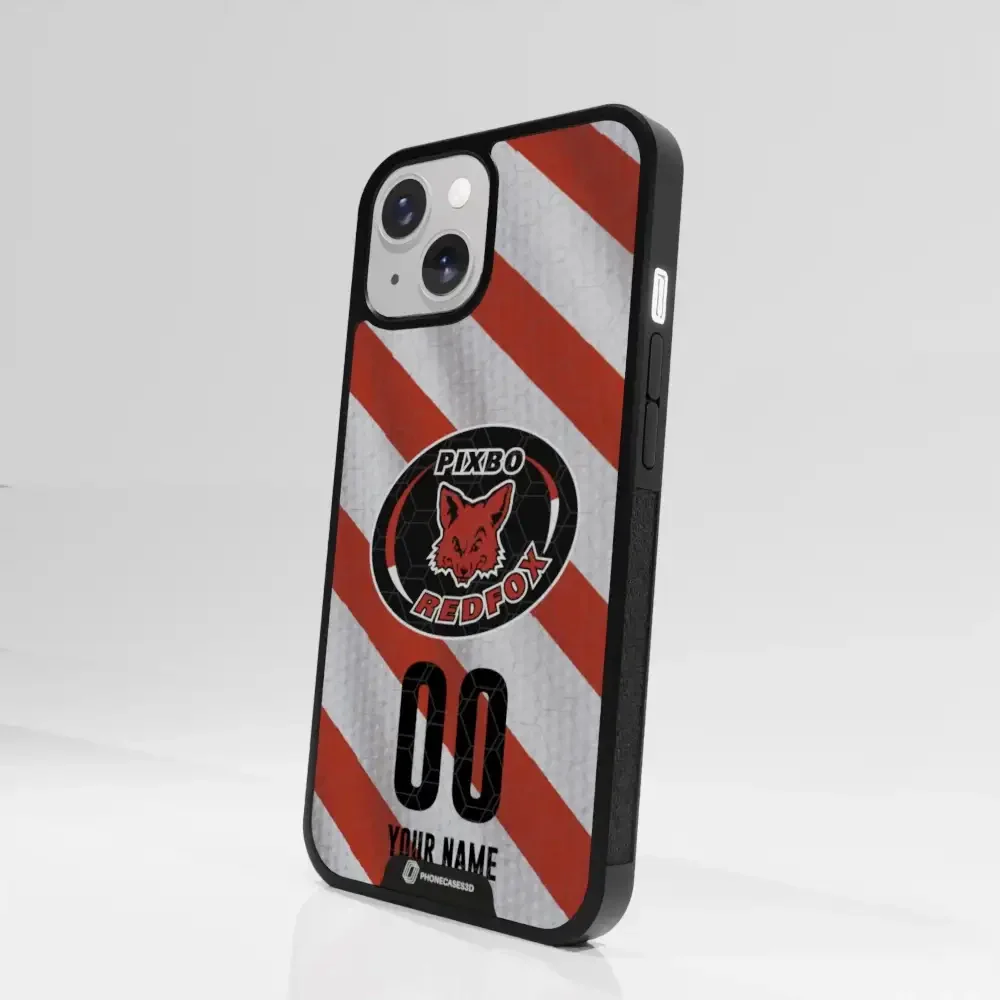 Pixbo Official 3D Phone Case Design Red Stripes - Image 86