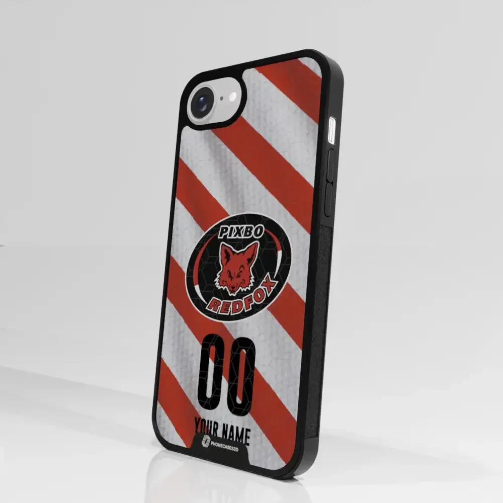 Pixbo Official 3D Phone Case Design Red Stripes - Image 91