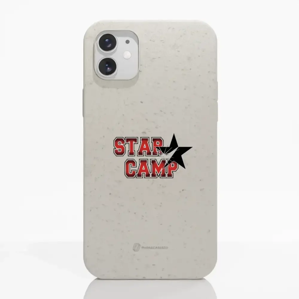 Pixbo Official White Compostable Phone Case Star Camp