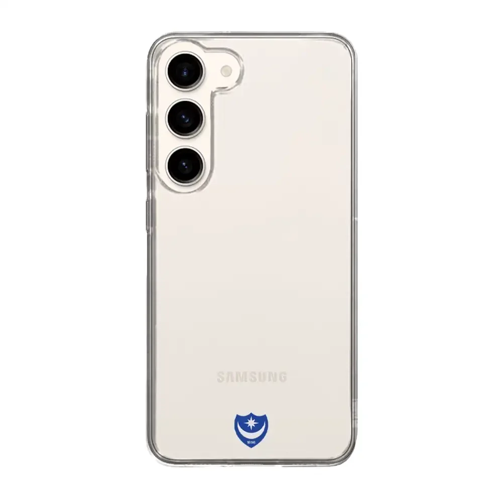 Portsmouth FC Official Clear Phone Case Design 35 - Image 26