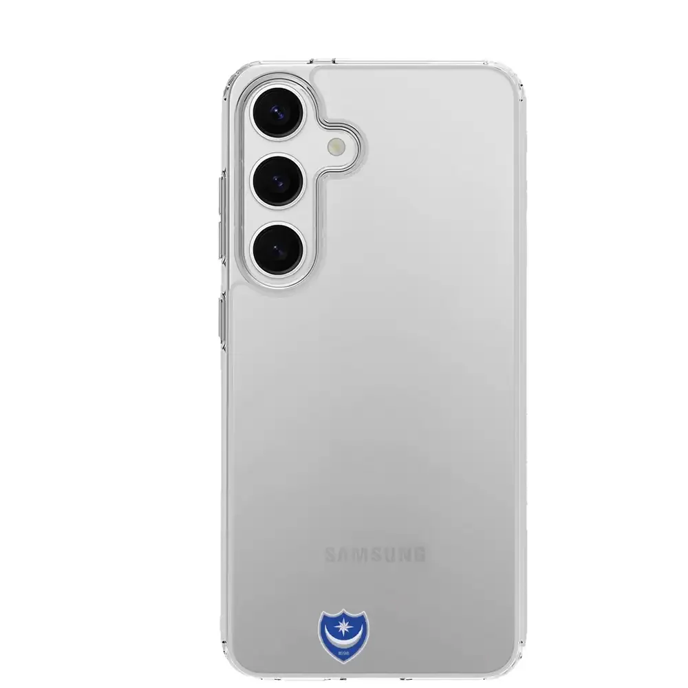 Portsmouth FC Official Clear Phone Case Design 35 - Image 30