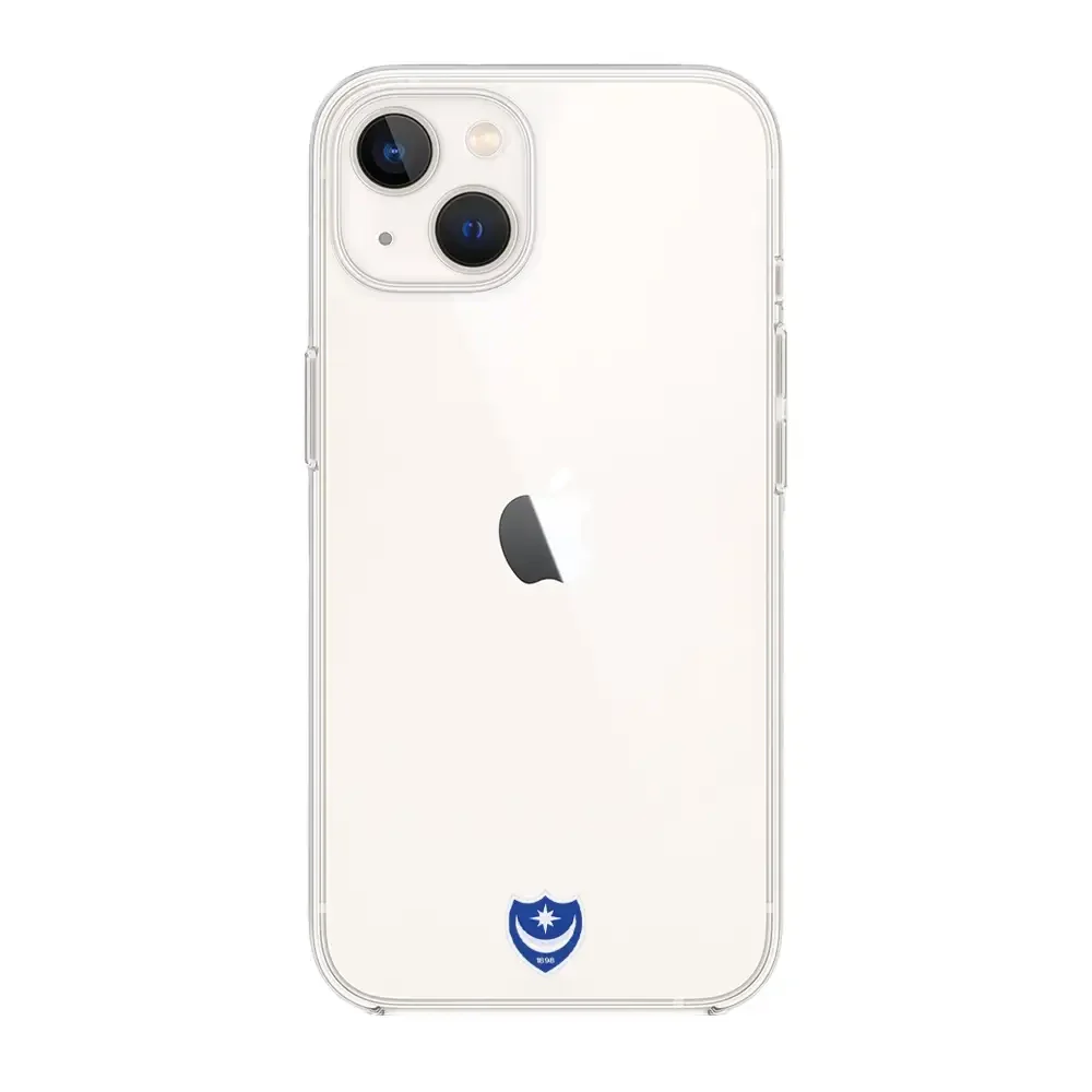 Portsmouth FC Official Clear Phone Case Design 35 - Image 4