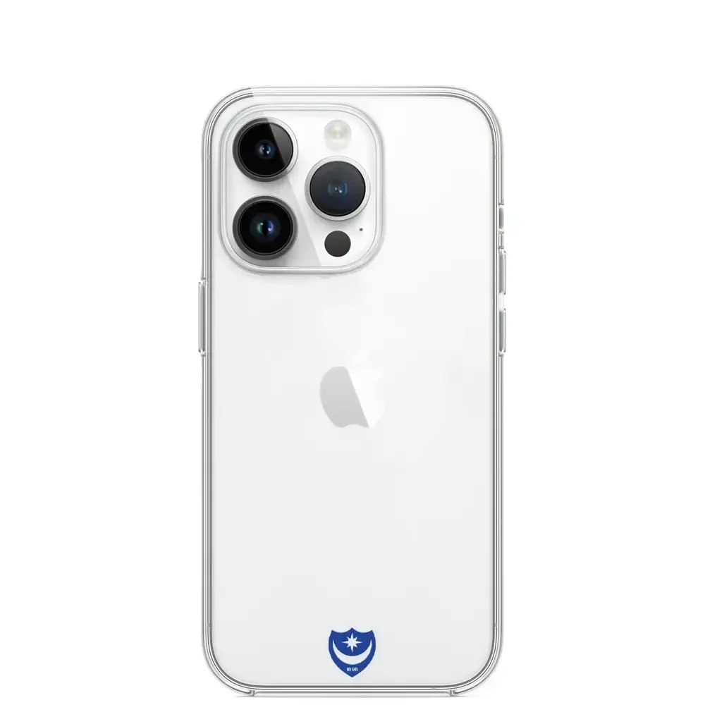 Portsmouth FC Official Clear Phone Case Design 35 - Image 8