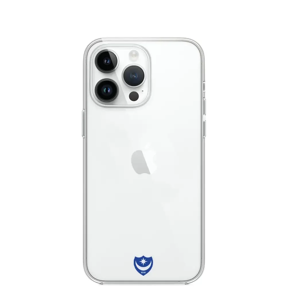Portsmouth FC Official Clear Phone Case Design 35 - Image 9