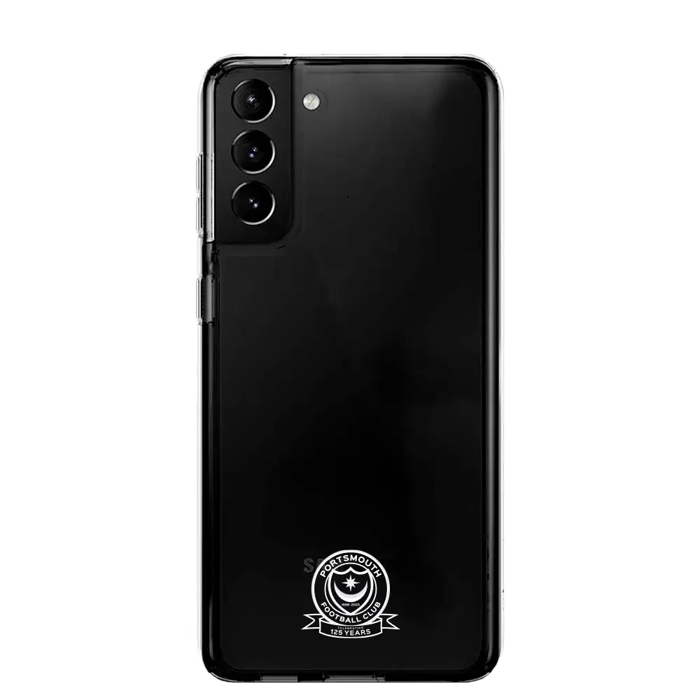 Portsmouth FC Official Clear Phone Case Design 50 - Image 24