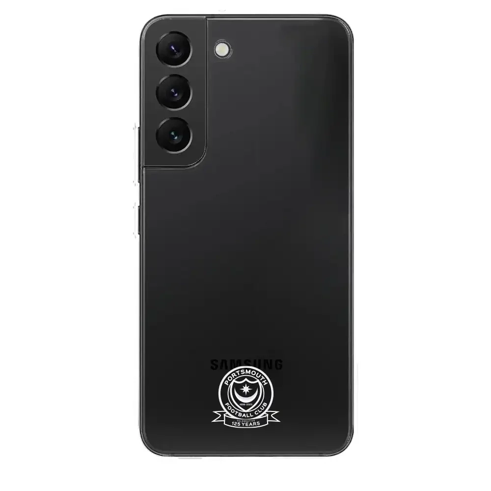 Portsmouth FC Official Clear Phone Case Design 50 - Image 25