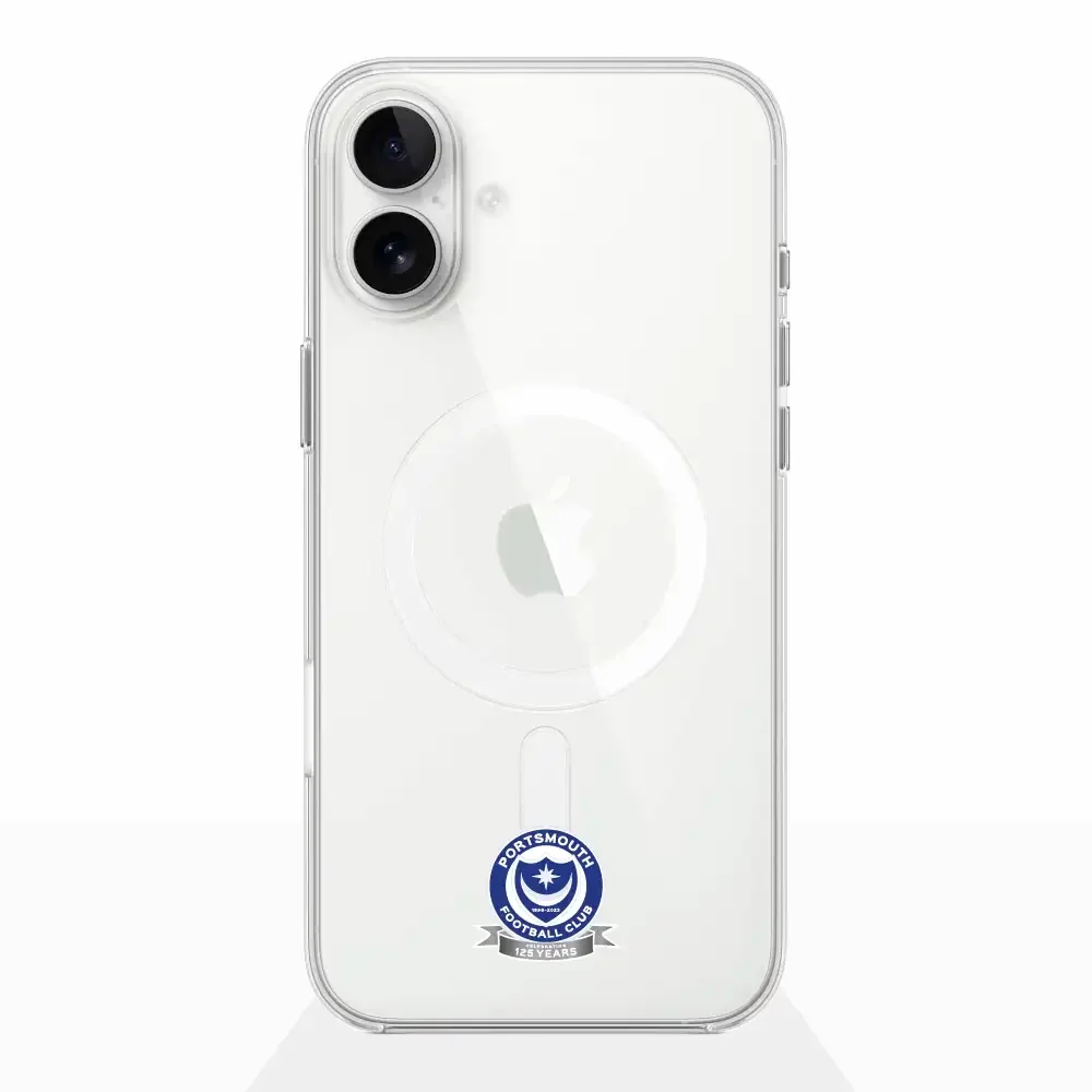 Portsmouth FC Official Clear Phone Case Design 51 - Image 16