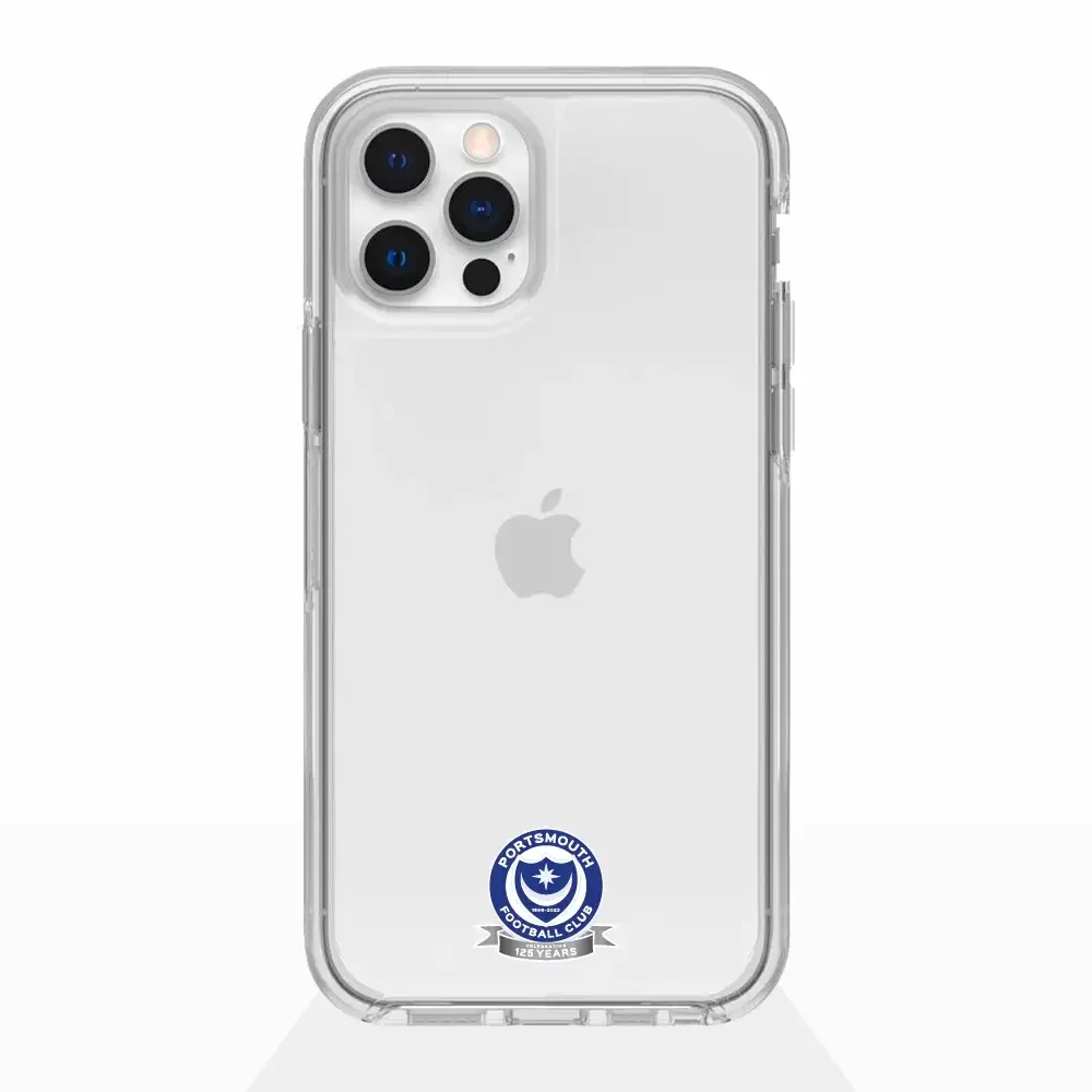 Portsmouth FC Official Clear Phone Case Design 51 - Image 2