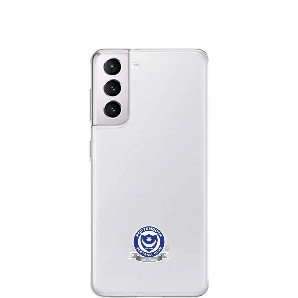 Portsmouth FC Official Clear Phone Case Design 51 - Image 22