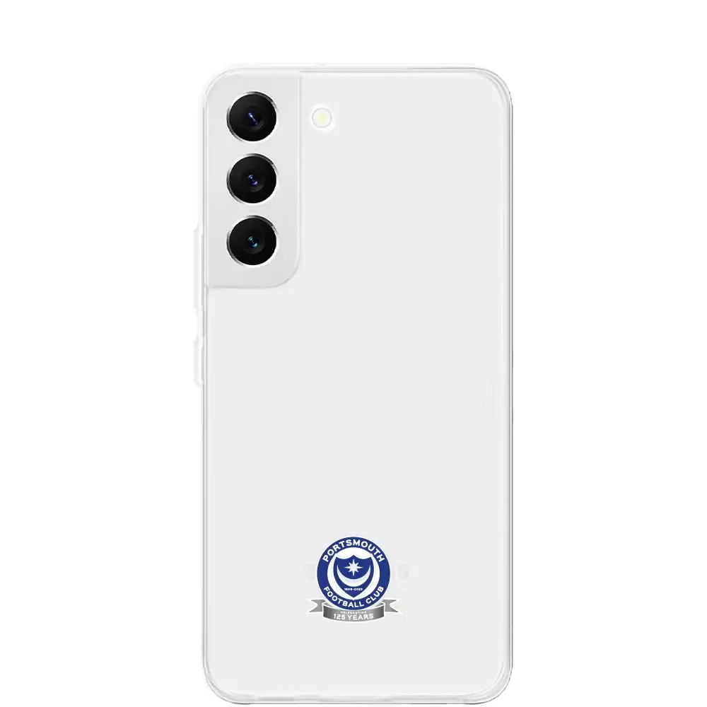 Portsmouth FC Official Clear Phone Case Design 51 - Image 25