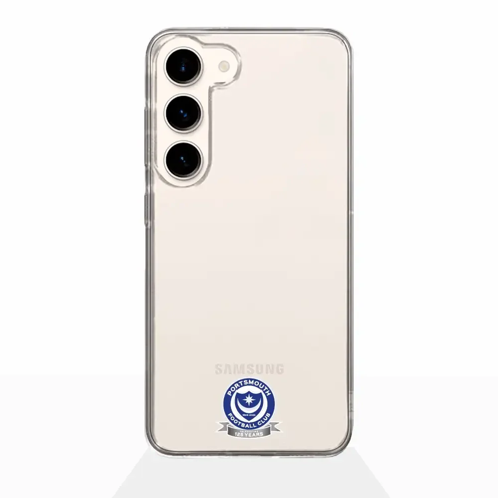 Portsmouth FC Official Clear Phone Case Design 51 - Image 26