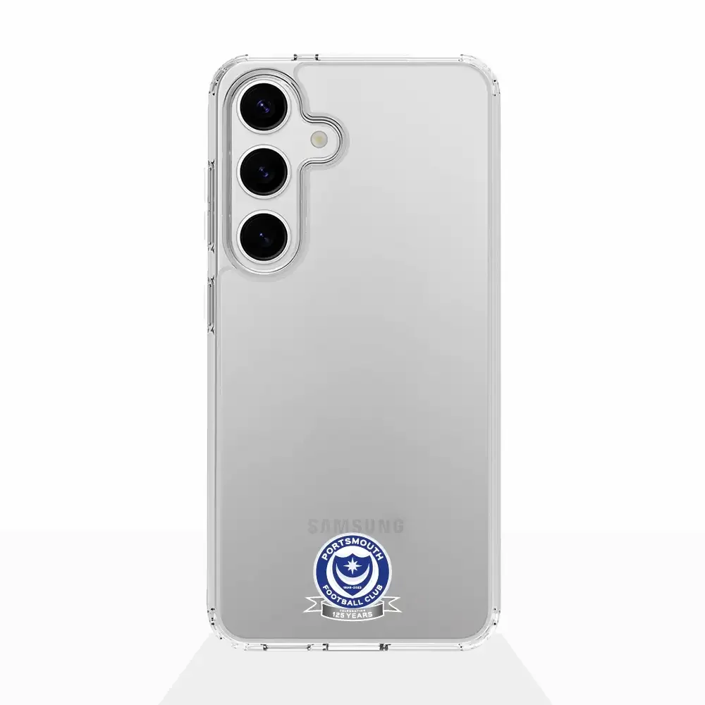 Portsmouth FC Official Clear Phone Case Design 51 - Image 30