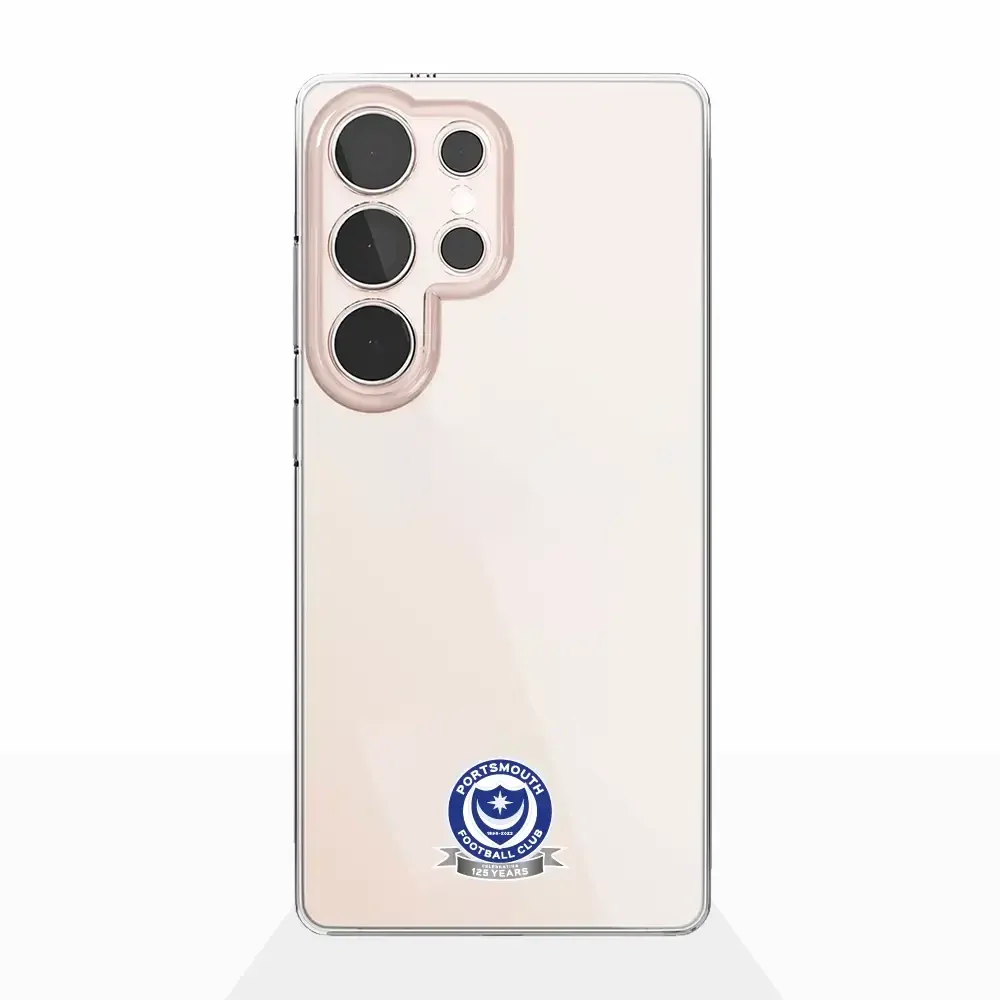 Portsmouth FC Official Clear Phone Case Design 51 - Image 31