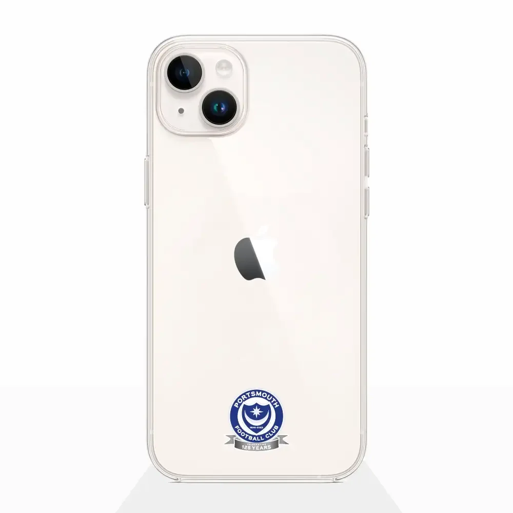 Portsmouth FC Official Clear Phone Case Design 51 - Image 7