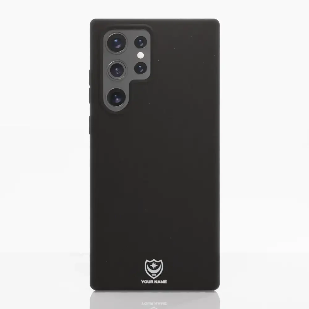 Portsmouth FC Official Compostable Phone Case Design 39 + Name - Image 34