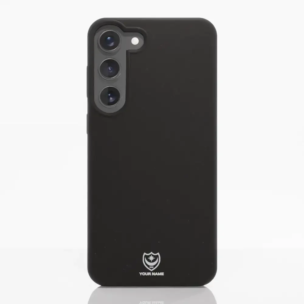 Portsmouth FC Official Compostable Phone Case Design 39 + Name - Image 35
