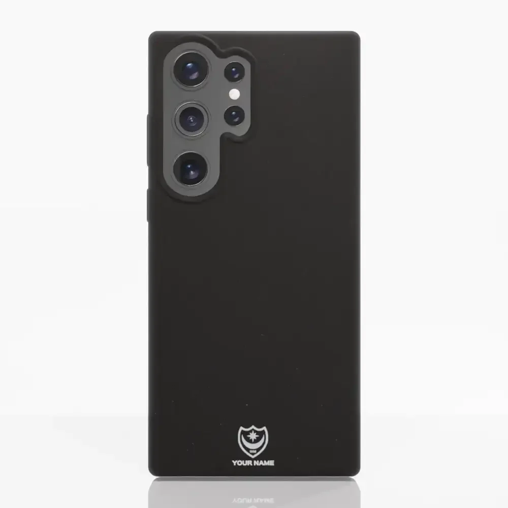 Portsmouth FC Official Compostable Phone Case Design 39 + Name - Image 37