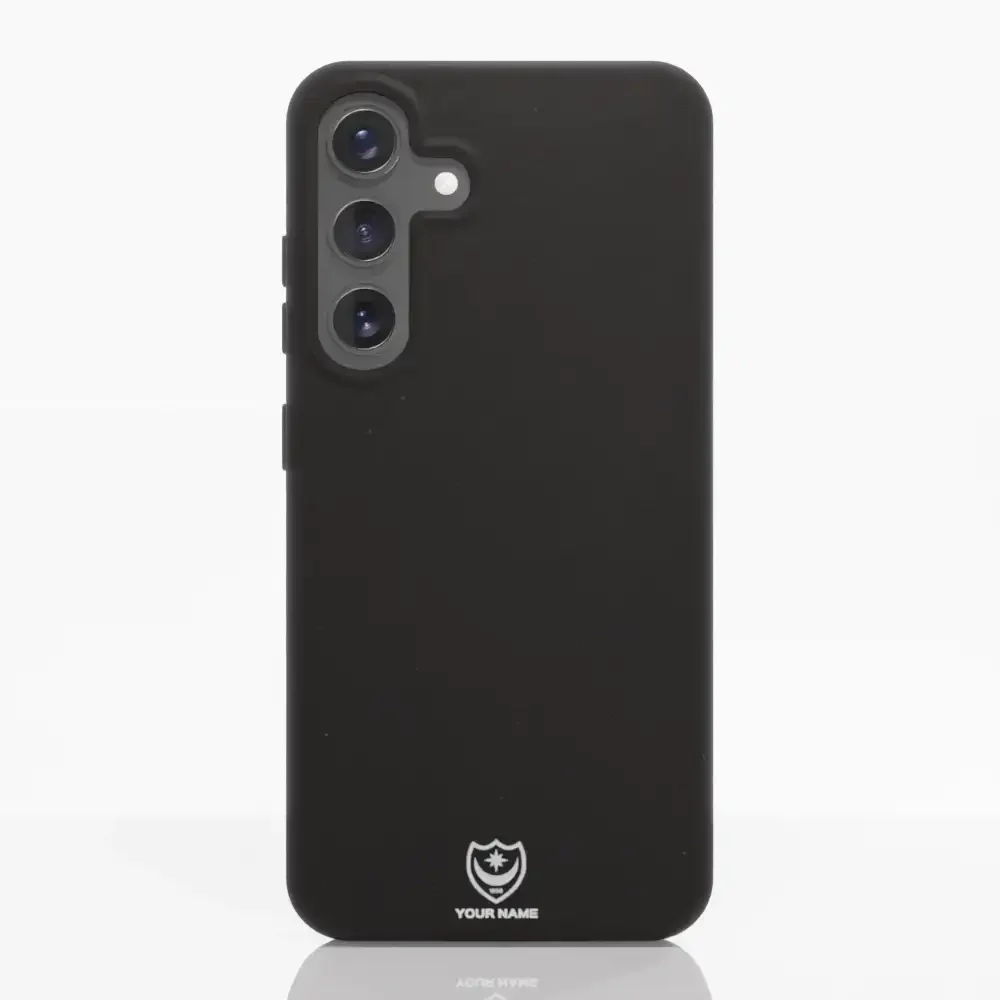 Portsmouth FC Official Compostable Phone Case Design 39 + Name - Image 39