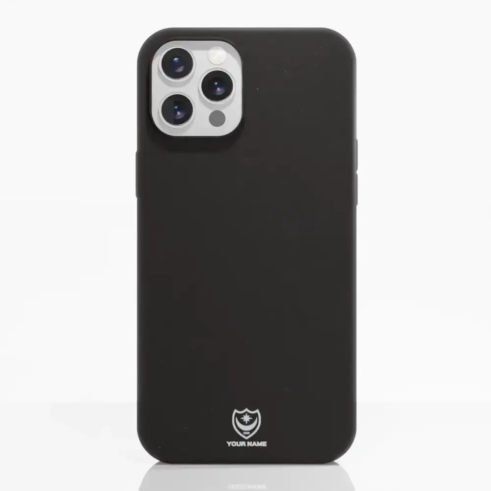 Portsmouth FC Official Compostable Phone Case Design 39 + Name - Image 4