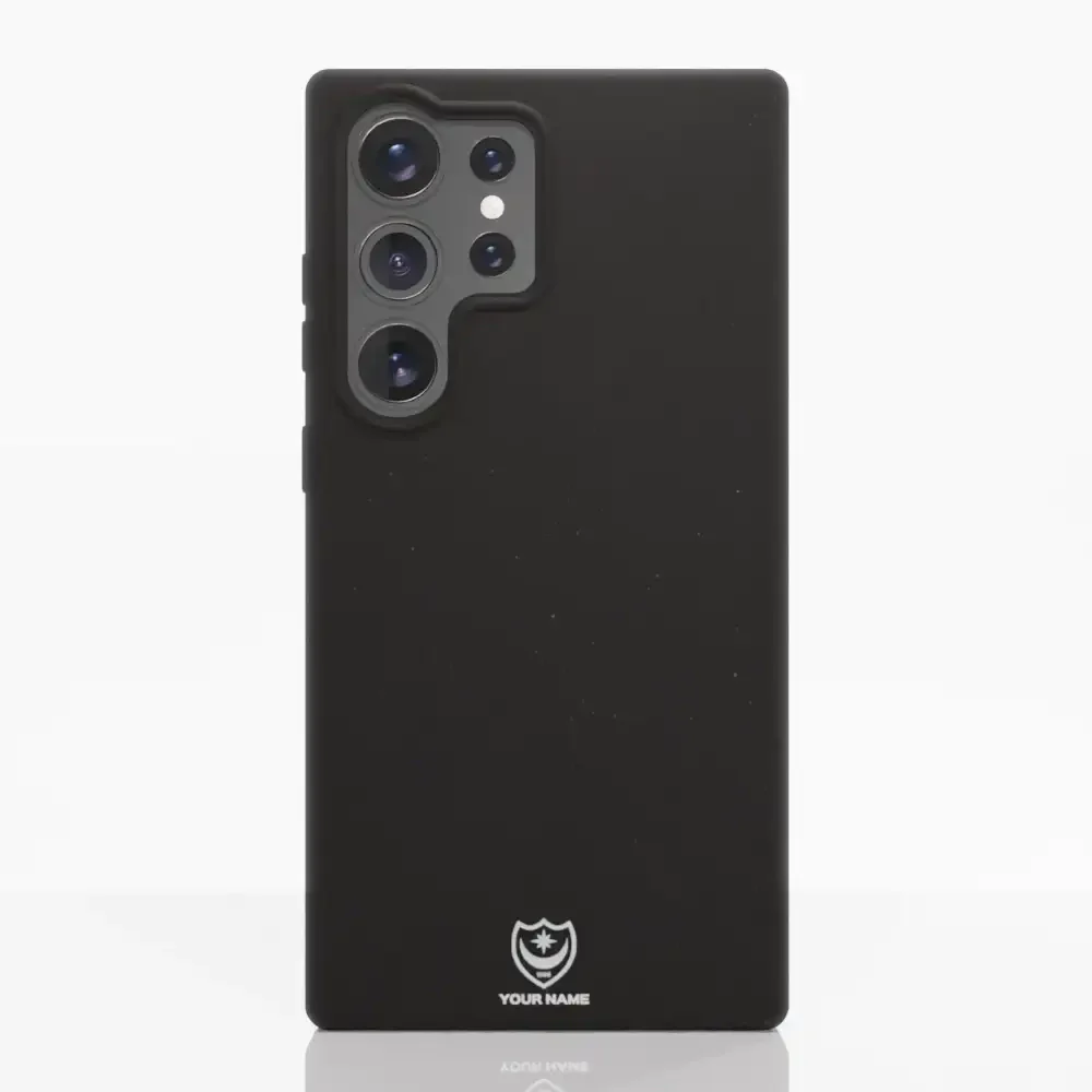 Portsmouth FC Official Compostable Phone Case Design 39 + Name - Image 40