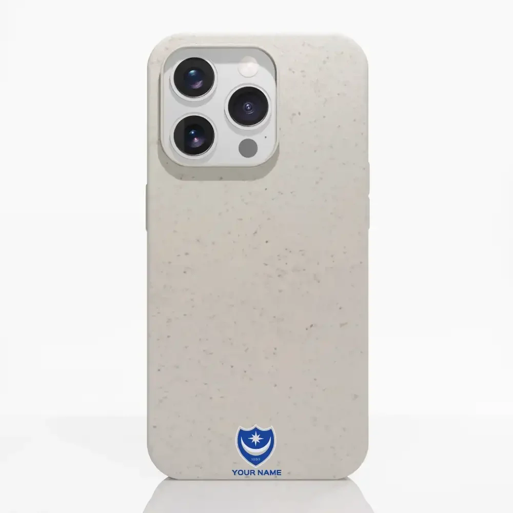 Portsmouth FC Official Compostable Phone Case Design 41 + Name - Image 21