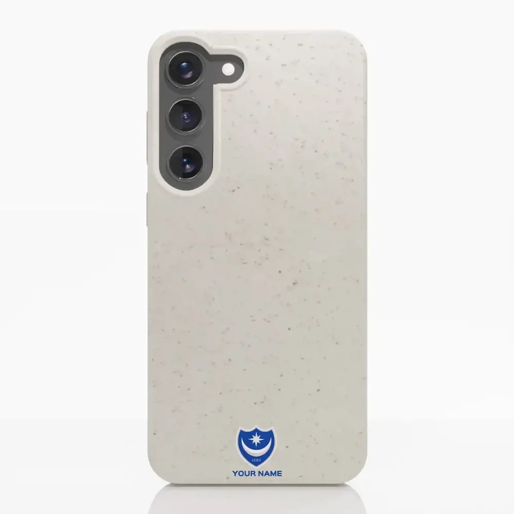 Portsmouth FC Official Compostable Phone Case Design 41 + Name - Image 30