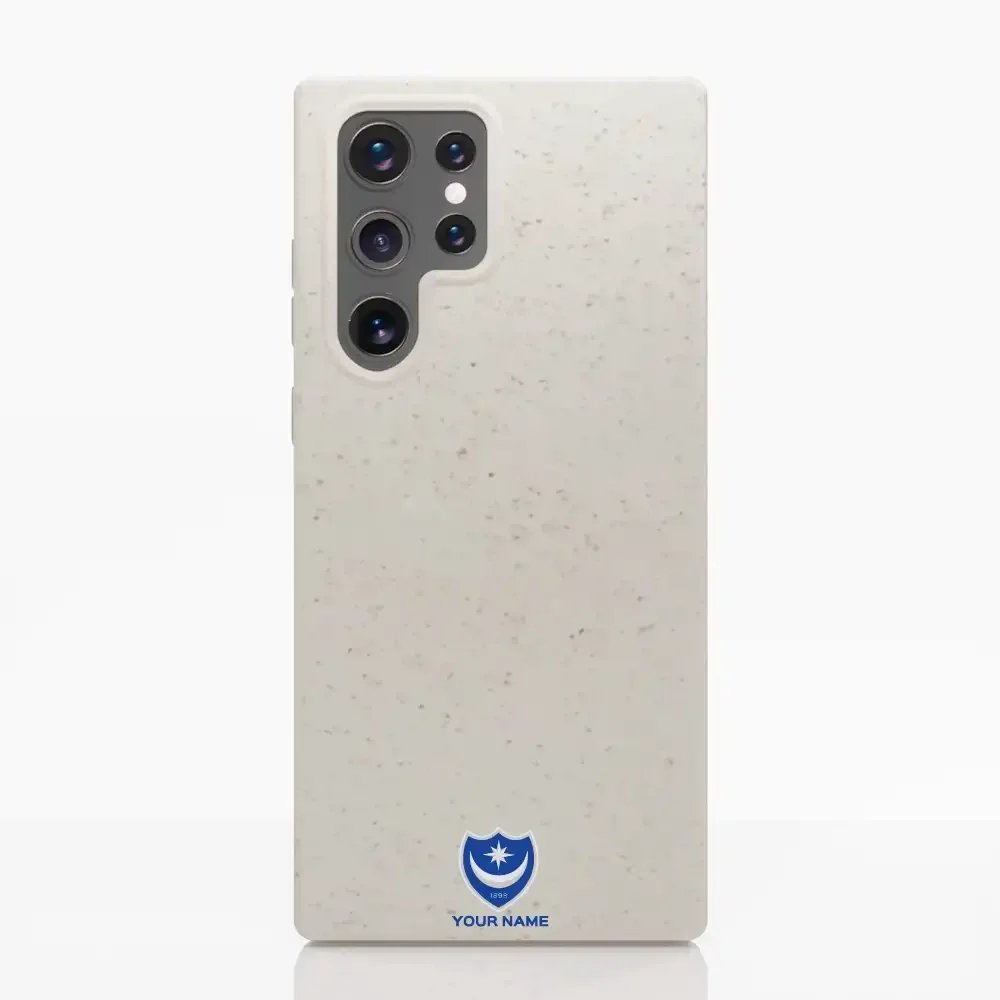 Portsmouth FC Official Compostable Phone Case Design 41 + Name - Image 32