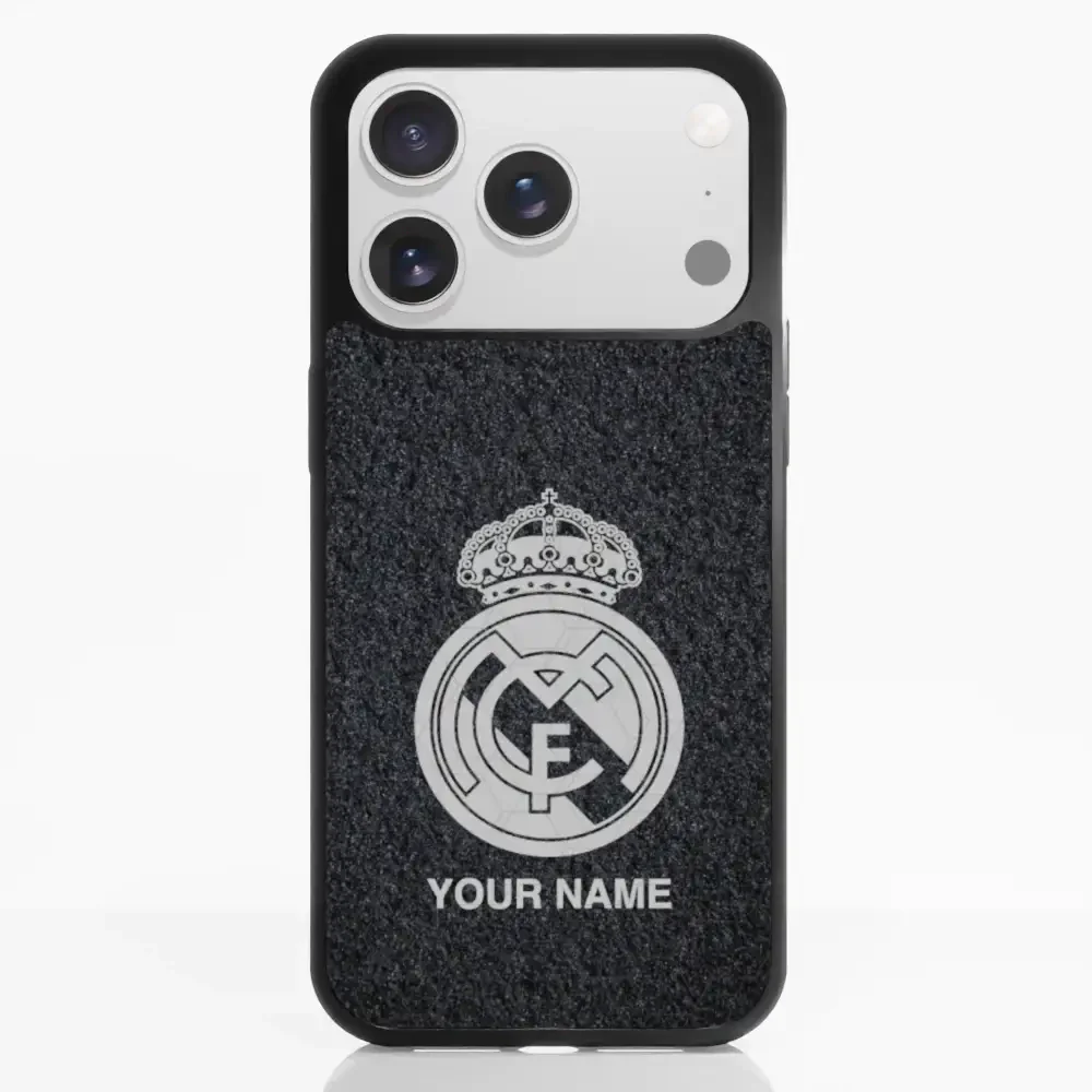 Real Madrid Official 3D Phone Case Design Black background - Image 112