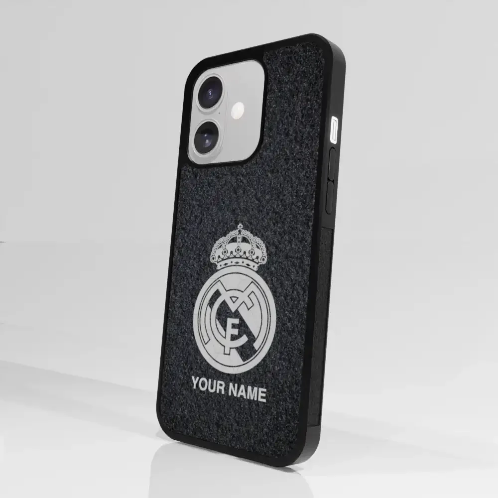 Real Madrid Official 3D Phone Case Design Black background - Image 114