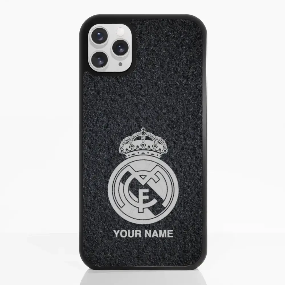 Real Madrid Official 3D Phone Case Design Black background - Image 3