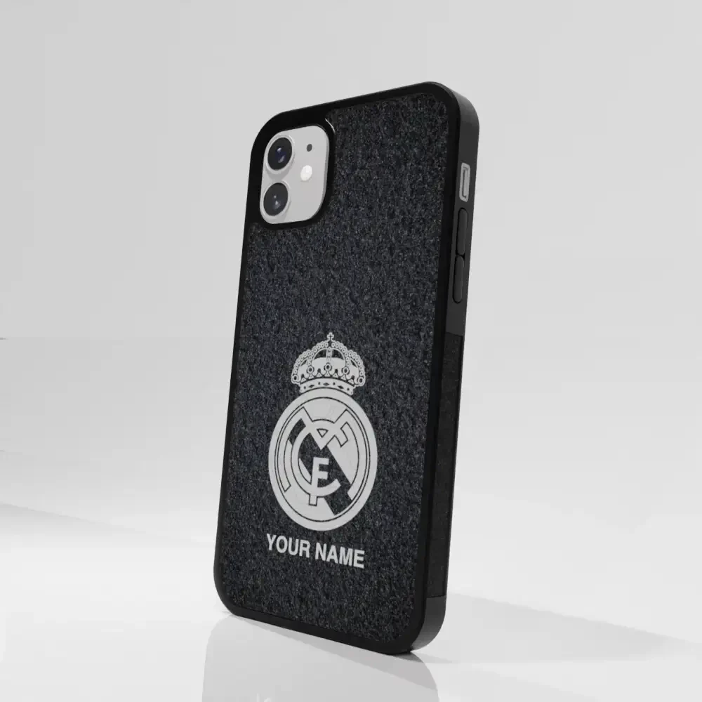 Real Madrid Official 3D Phone Case Design Black background - Image 70