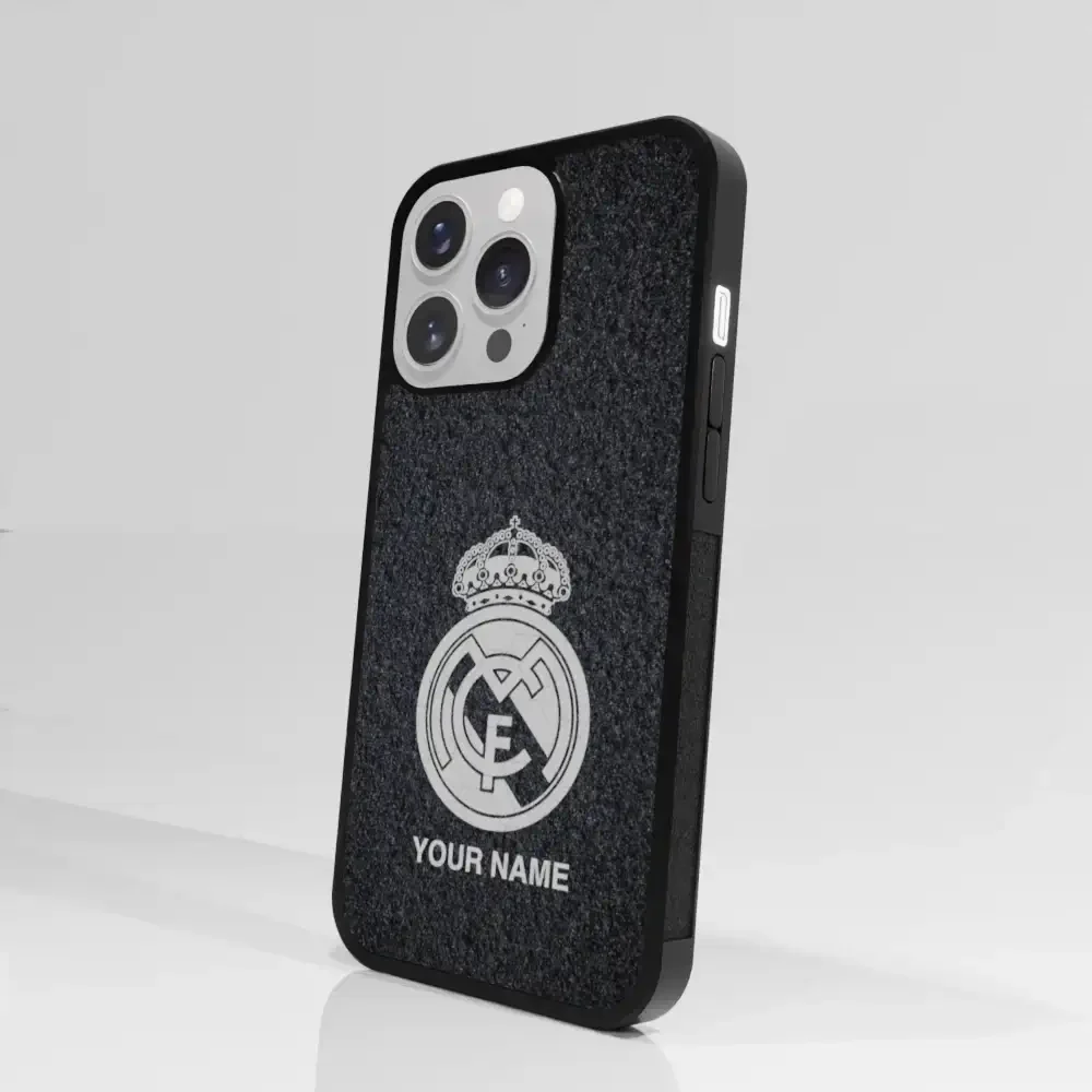 Real Madrid Official 3D Phone Case Design Black background - Image 79