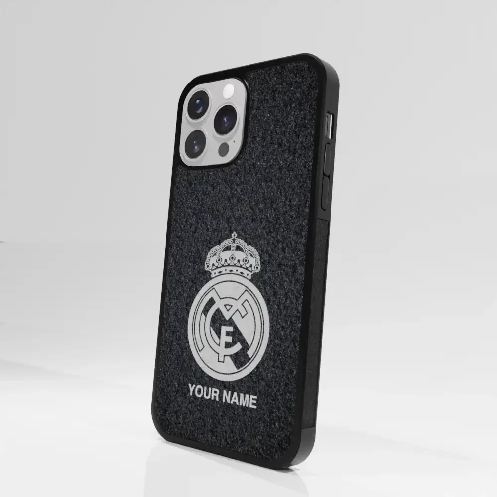 Real Madrid Official 3D Phone Case Design Black background - Image 80