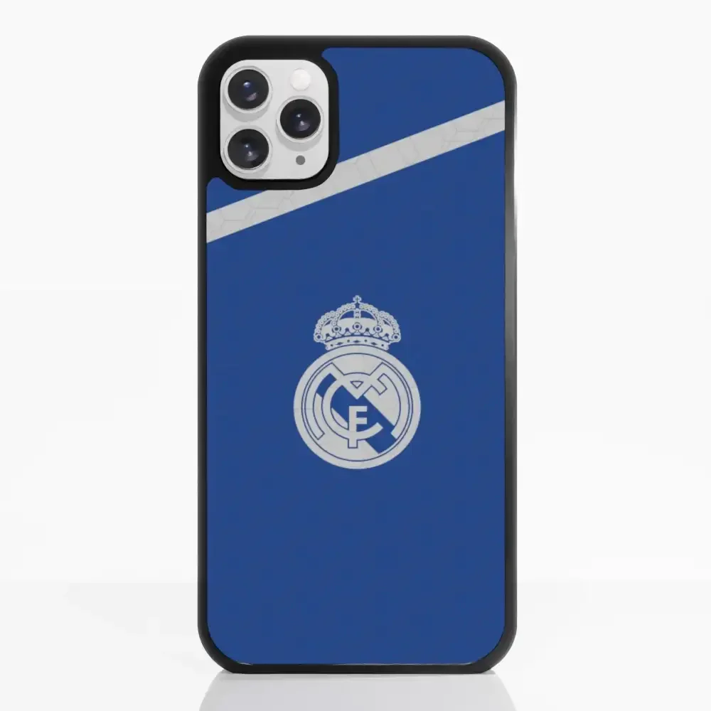 Real Madrid Official 3D Phone Case Design Blue background - Image 3