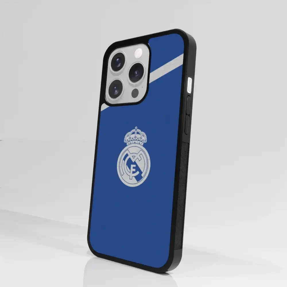 Real Madrid Official 3D Phone Case Design Blue background - Image 88