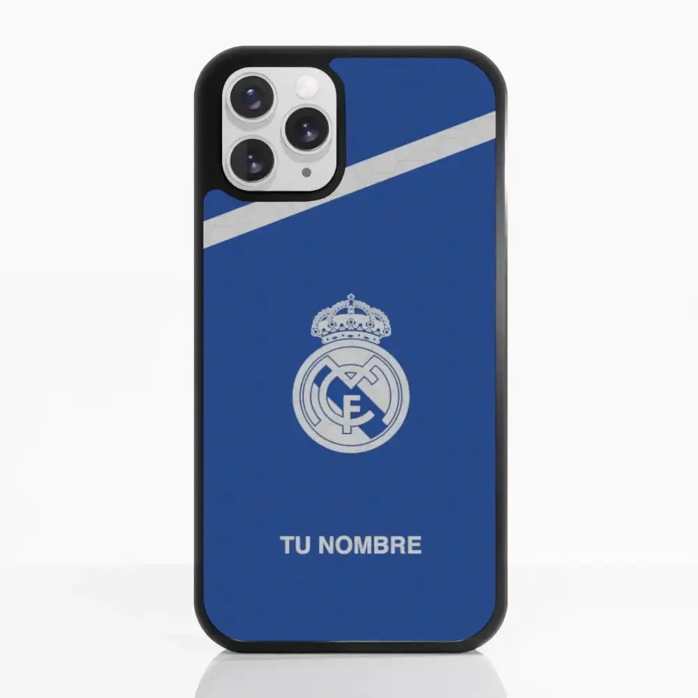 Real Madrid Official 3D Phone Case Design Blue background - Image 2