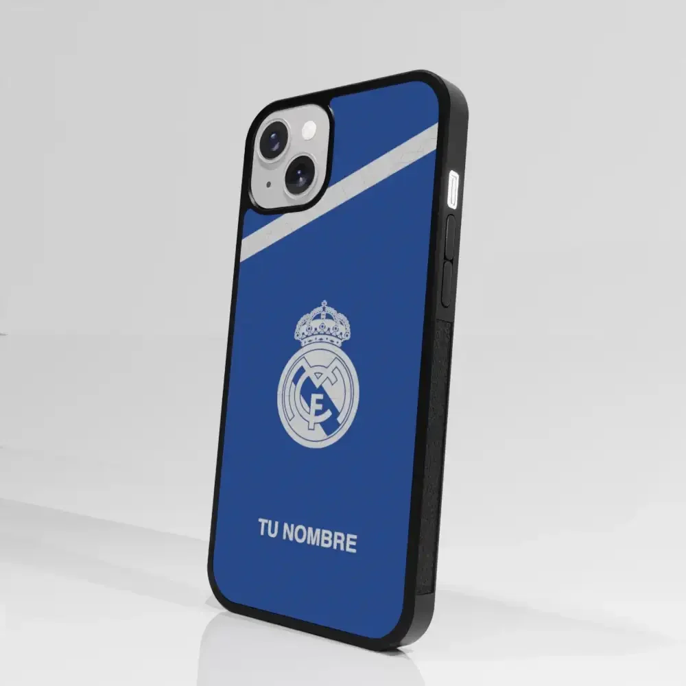 Real Madrid Official 3D Phone Case Design Blue background - Image 86