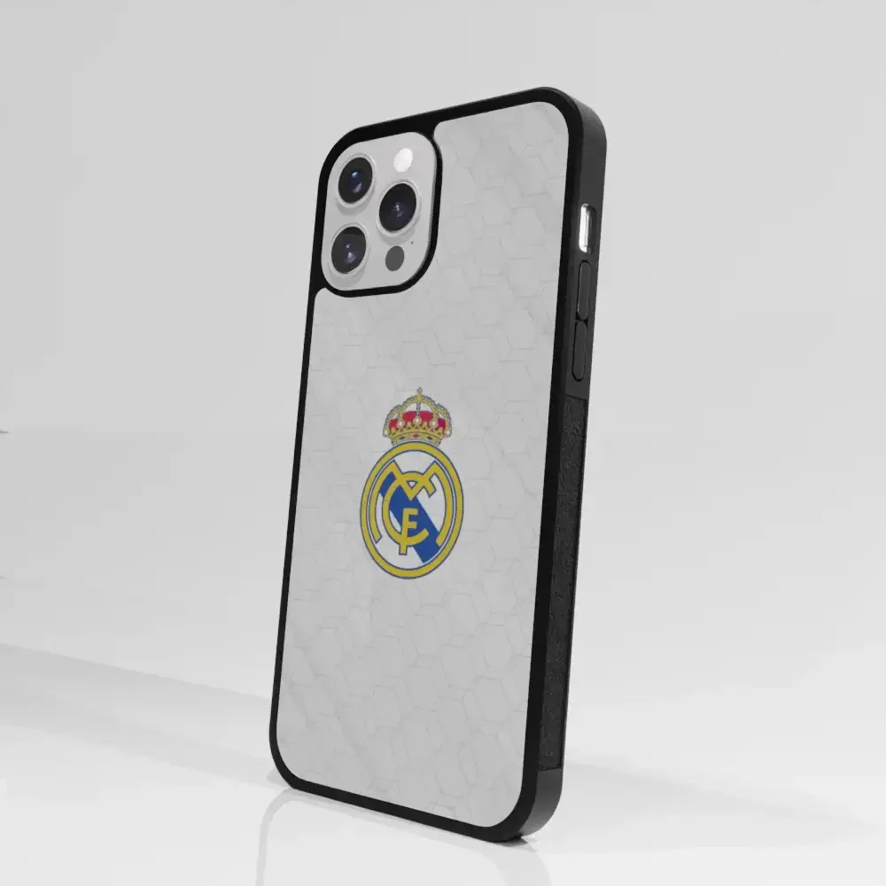 Real Madrid Official 3D Phone Case Design White Background - Image 77