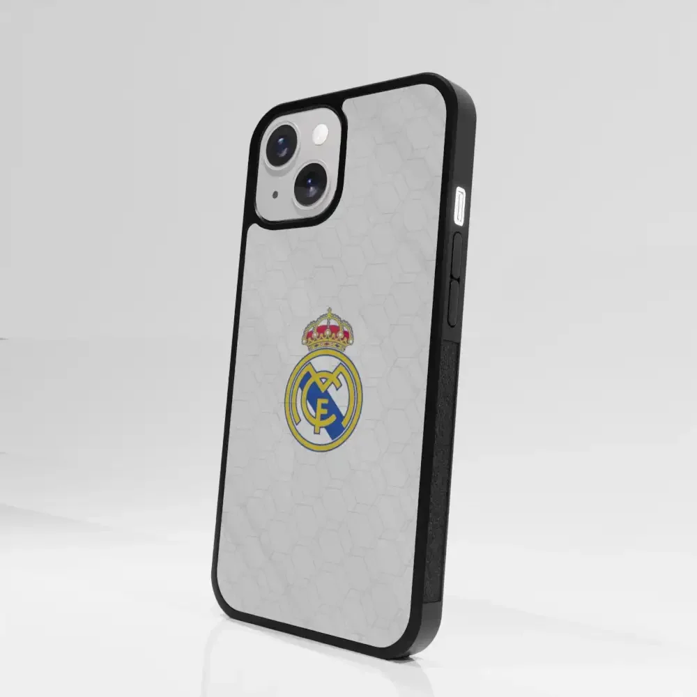 Real Madrid Official 3D Phone Case Design White Background - Image 86
