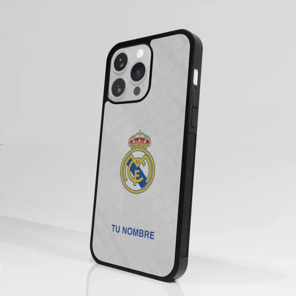 Real Madrid Official 3D Phone Case Design White Background - Image 88