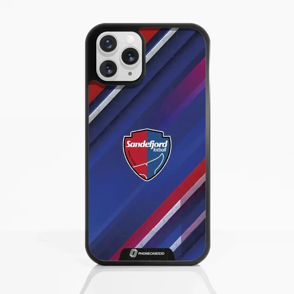 Sandefjord Fotball Official 3D Phone Case Design Double-Colored - Image 2