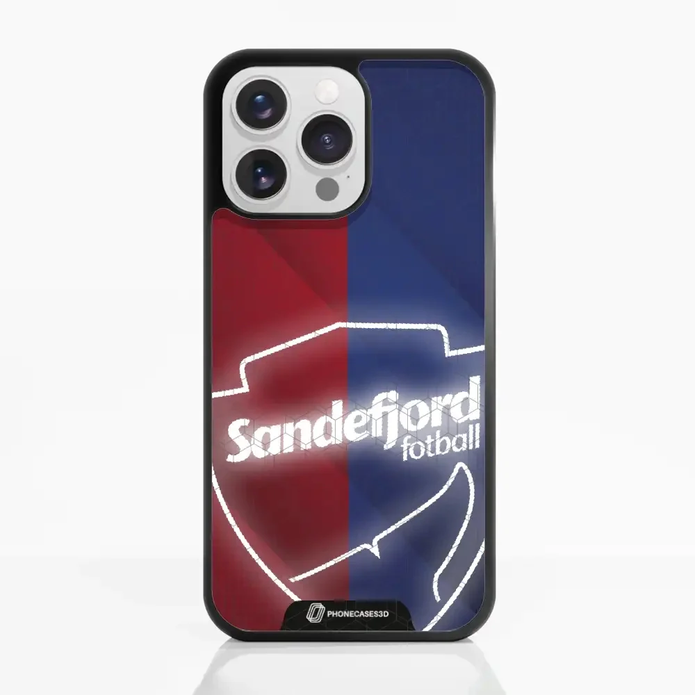 Sandefjord Fotball Official 3D Phone Case Design Shiny emblem - Image 24