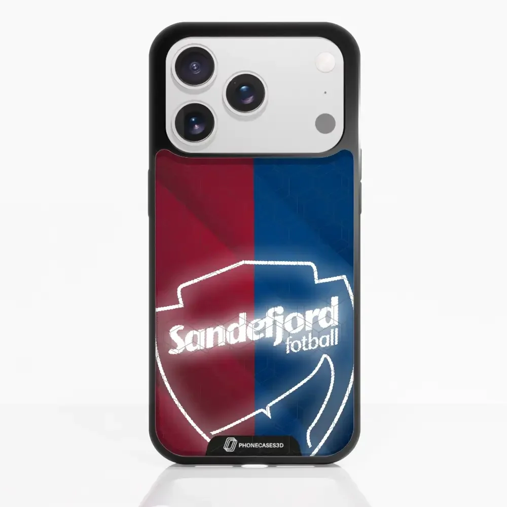 Sandefjord Fotball Official 3D Phone Case Design Shiny emblem - Image 28