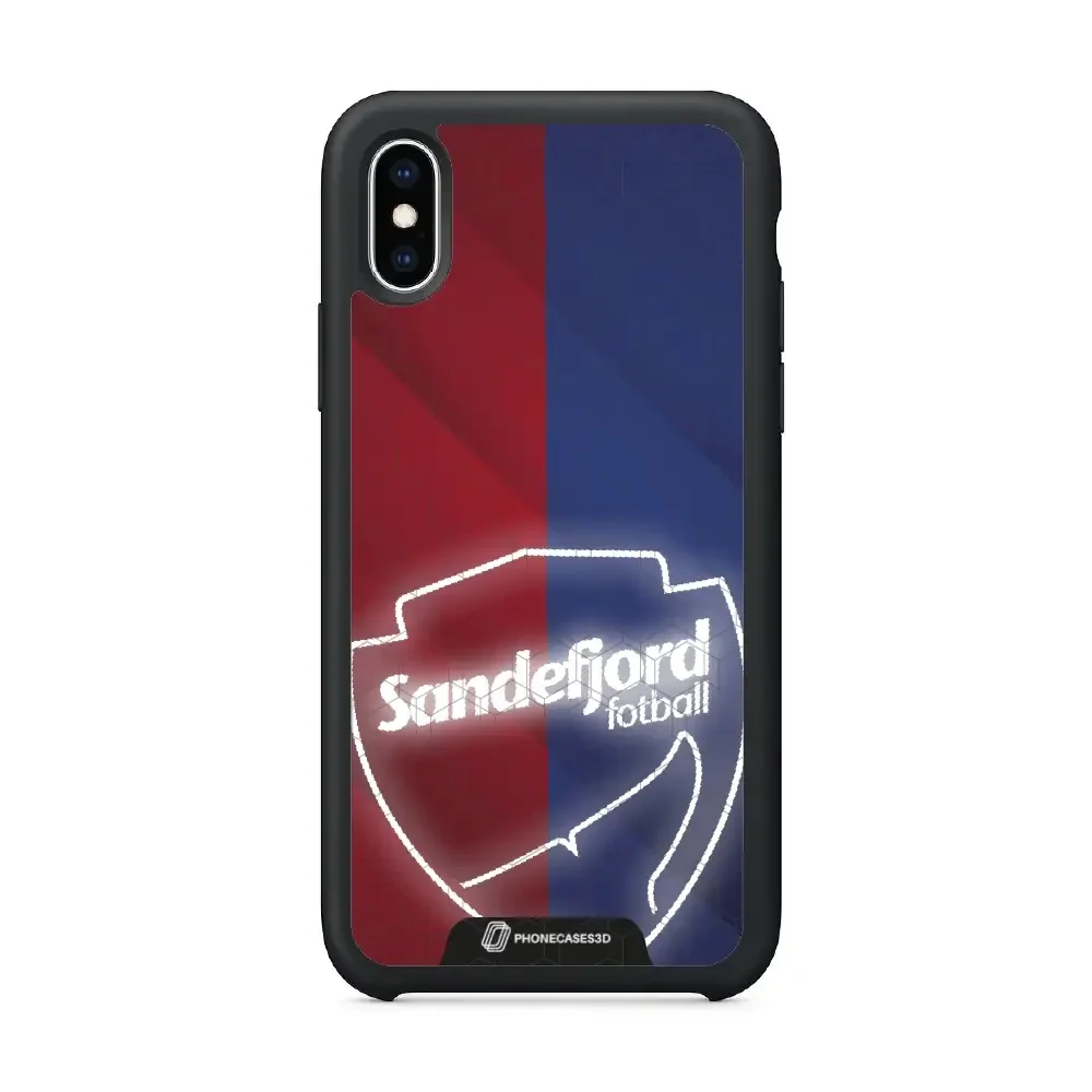 Sandefjord Fotball Official 3D Phone Case Design Shiny emblem - Image 39
