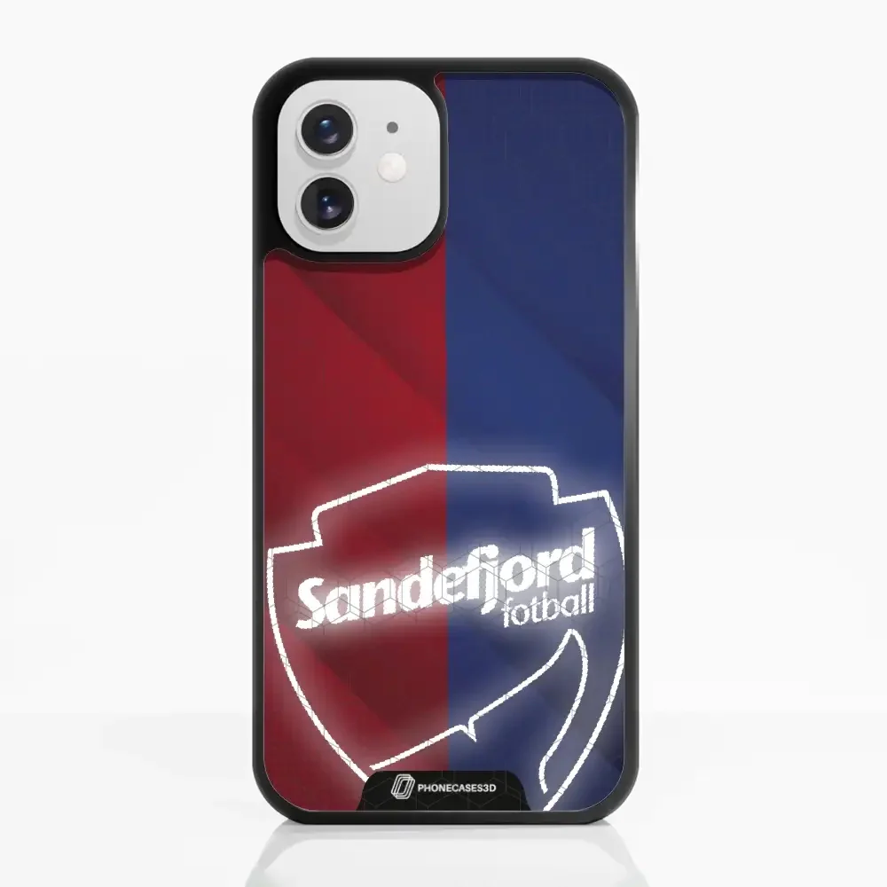 Sandefjord Fotball Official 3D Phone Case Design Shiny emblem - Image 4