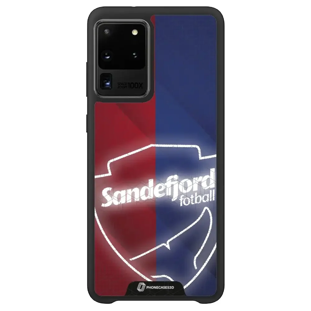 Sandefjord Fotball Official 3D Phone Case Design Shiny emblem - Image 44