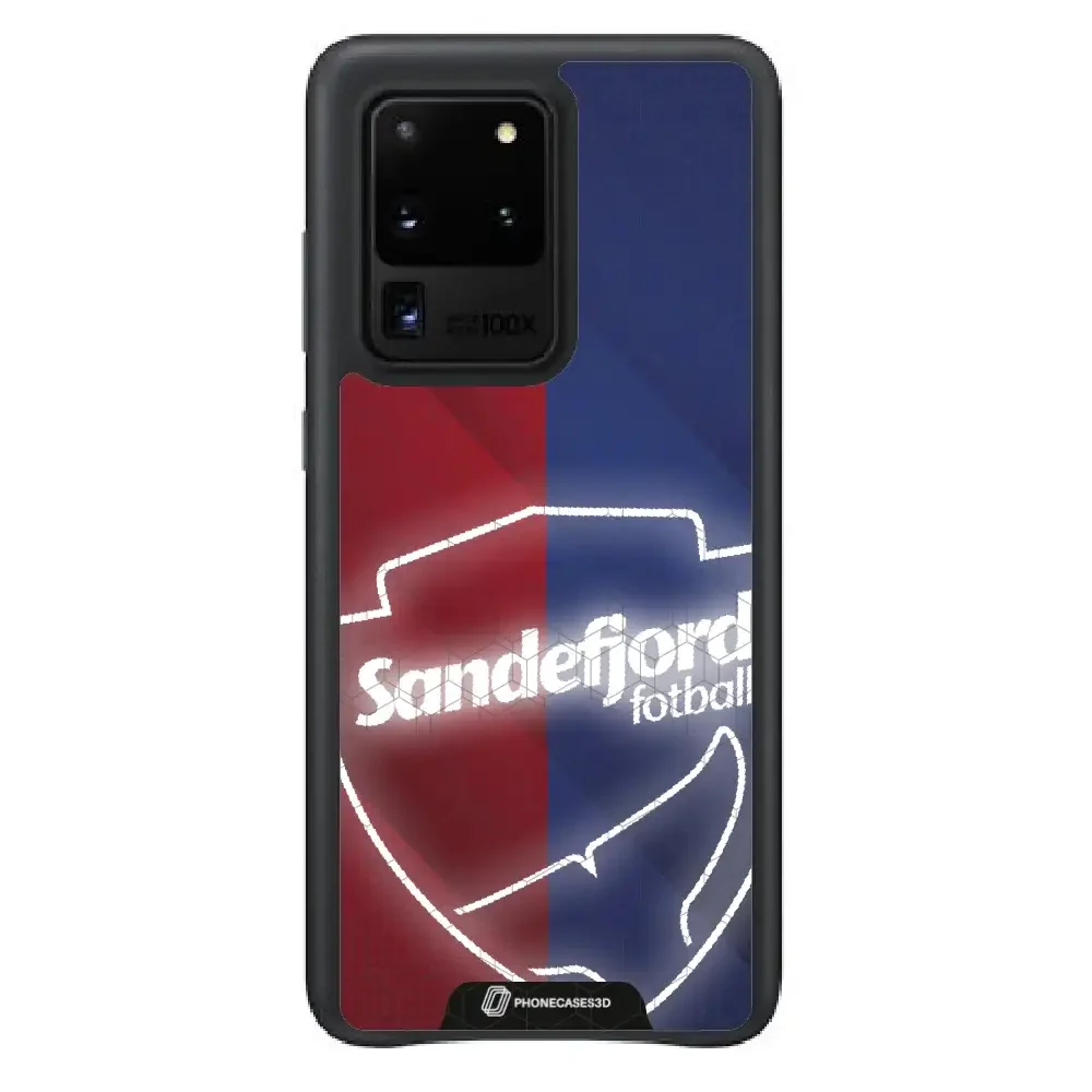 Sandefjord Fotball Official 3D Phone Case Design Shiny emblem - Image 50